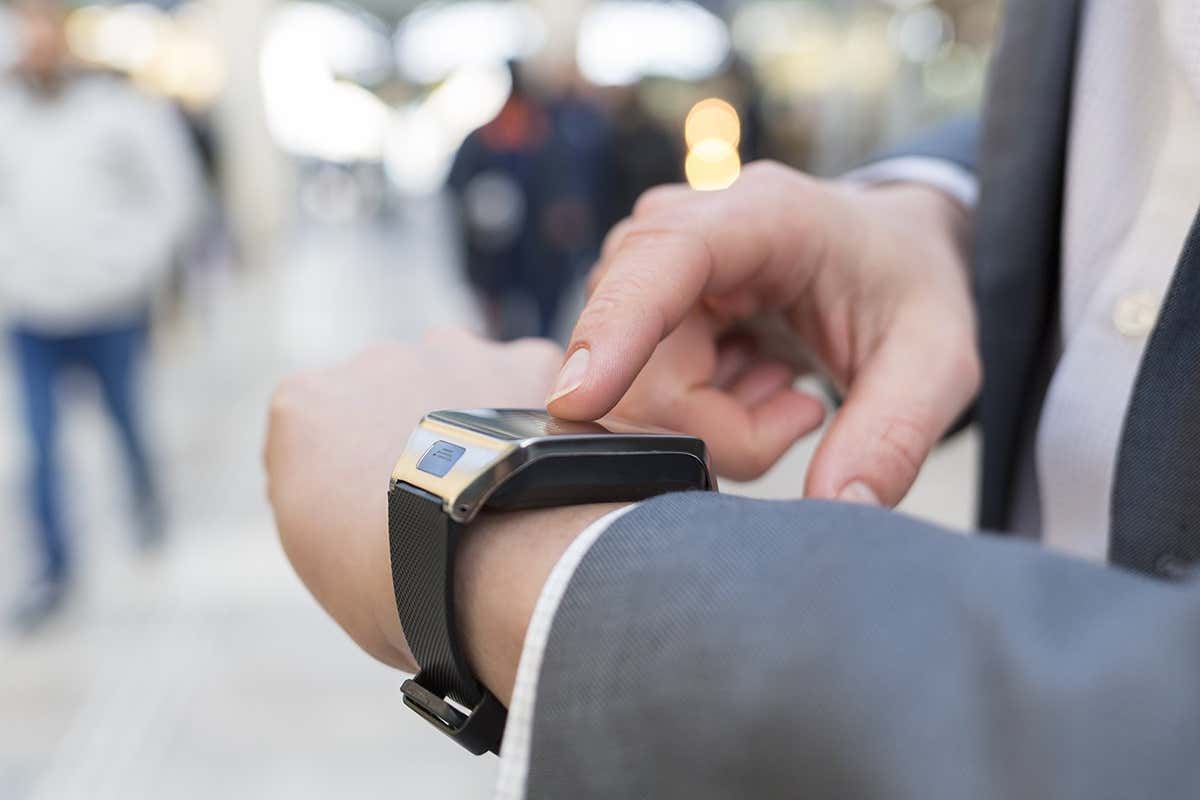 A smartwatch